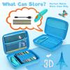Multifunctional 3D Pen Accessories Case With Impact Resistant Shell And Quick Clean Surfaces For Home Classroom Use