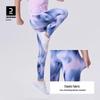 Decathlon Youth Girls' Long Breathable High-Waist Leggings