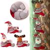 Christmas Curtain Buckle Tieback Santa Claus Elk Snowman Shape Curtain Tiebacks Curtain Fastener Buckle Christmas Home Decor