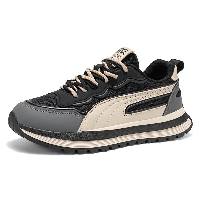 Sommer neue atmungsaktive Netz-Freizeitsport schuhe für Teenager bequeme Papa-Schuhe