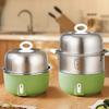 220V Egg Cooker 304 Stainless Steel Breakfast Machine Home Multi-function Electric Steamer Suitable For Pasta/Coarse Mother