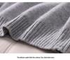 100% Pure Wool Kids' Thick Pullover Sweater - Warm Woolen Base Shirt for Boys & Girls