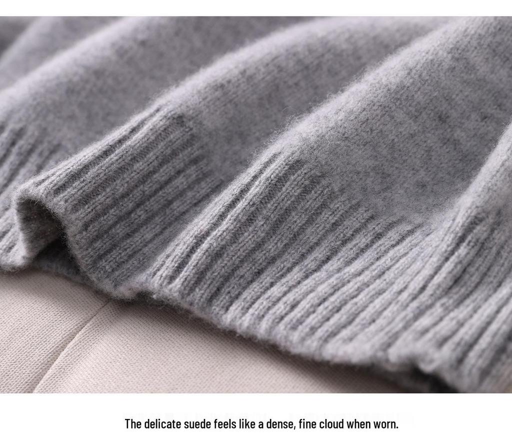 100% Pure Wool Kids' Thick Pullover Sweater - Warm Woolen Base Shirt for Boys & Girls
