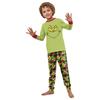 Christmas Print Cute Family Set Pajamas, Home Clothes, Family Set Long Sleeve Top Pants Set
