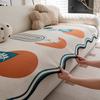 Special-Shaped Cartoon Sofa Cushion Universal In All Seasons, One-Piece Straight Row Seat Cushion, Non-Slip Leather Sofa Special Cover Towel