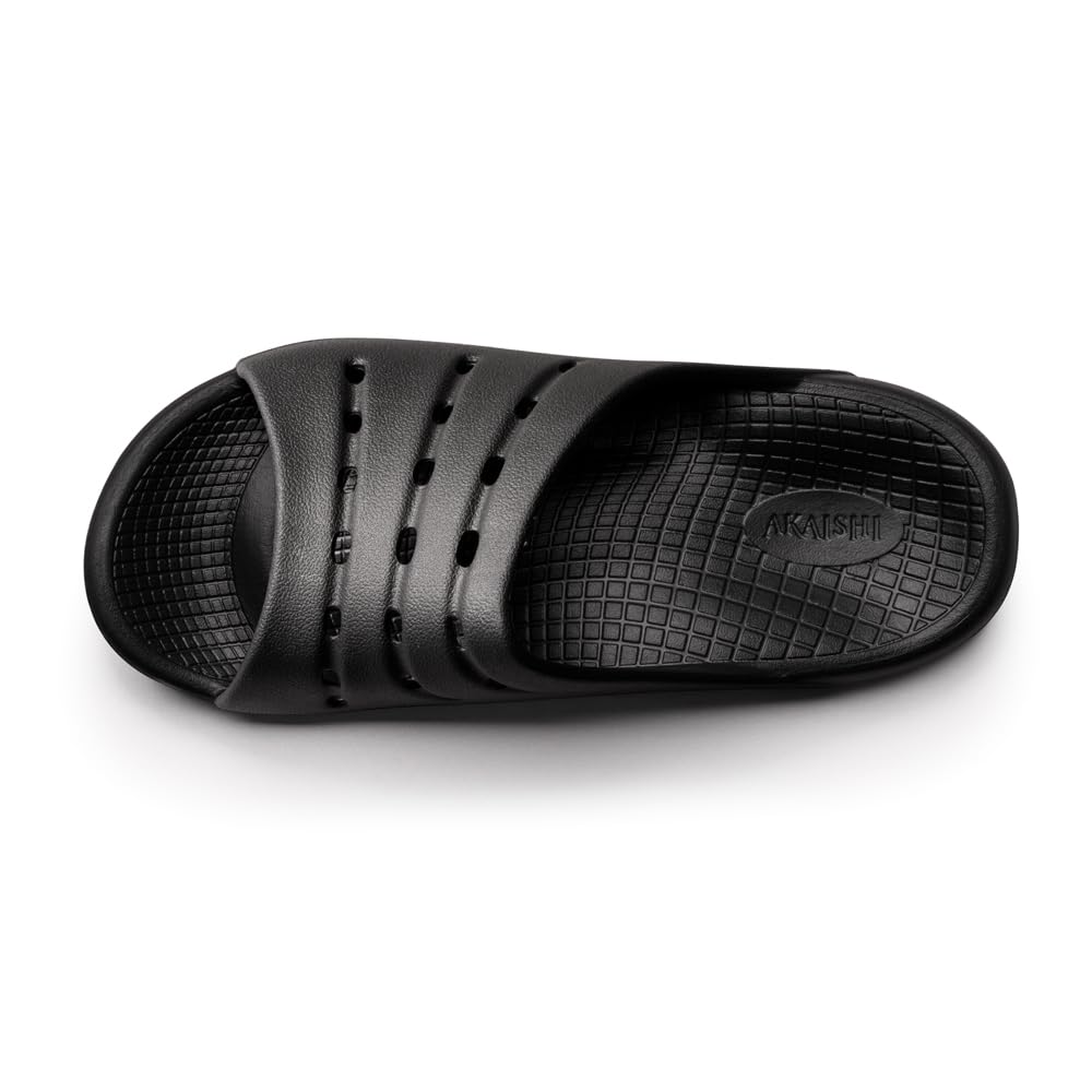 AKAISHI Official Arch Fitter 156 Foot Release Unisex (LL (25.0cm-25.5cm)), Black,
