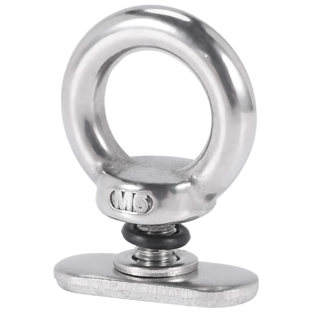 4Pack Stainless Steel Kayak Track Mount Tie Down Eyelet Rail Accessory ...