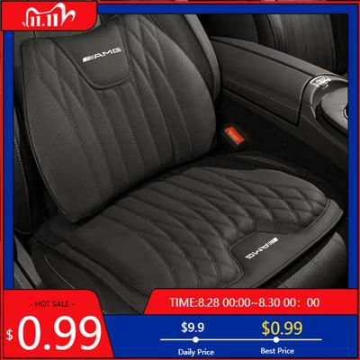 GLC GLB Autositzkissenbezug Schutz Lendenwirbelstütze Rücken für Mercedes Benz AMG W206 W204 W205 W212 W213 W221 W222 W2