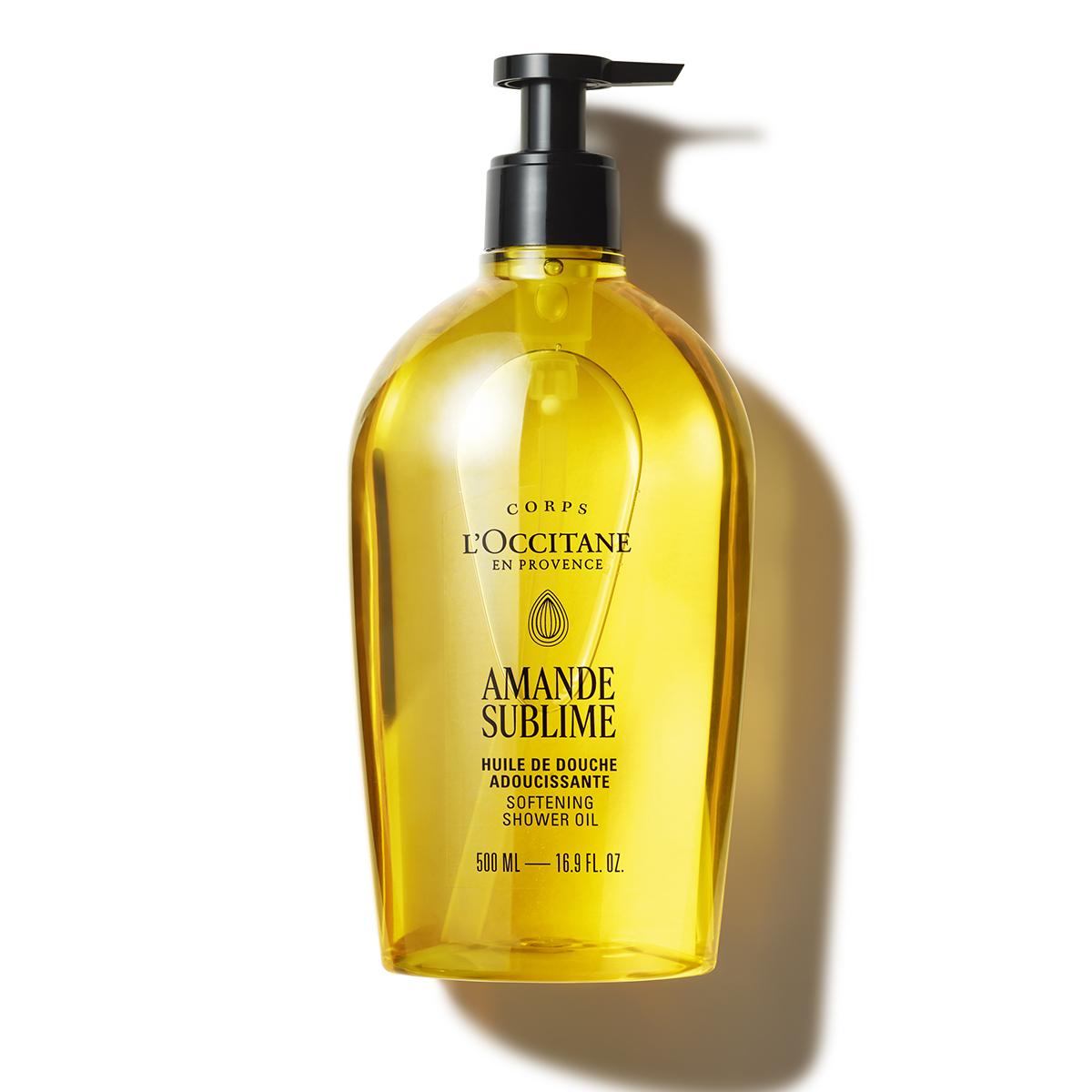 [L Occitane] Миндальное смягчающее масло для душа 500 мл
