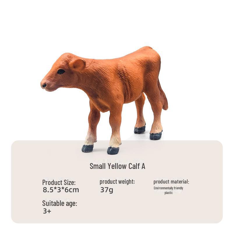 

Творческая развивающая игрушка для маленьких животных на ферме корова для детей