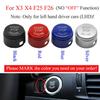 Car Engine Ignition Start Stop Switch Cover OFF Button For BMW F G Series 1 2 3 4 5 6 7 X3 F20 F22 F30 F32 F01 F02 F10 F12 F25