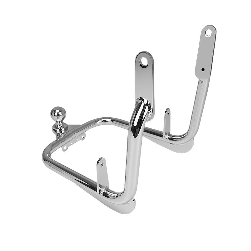 Motorcycle Chrome Trailer Tow Hitch Receiver For Harley Touring Electra Road King CVO Street Glide Road Glide 2009-2023
