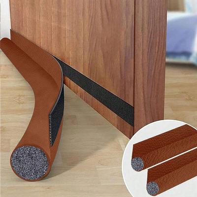 Door Bottom Sealing Strip Door Draft Stopper Soundproof Insulation Noise Sound Blocker