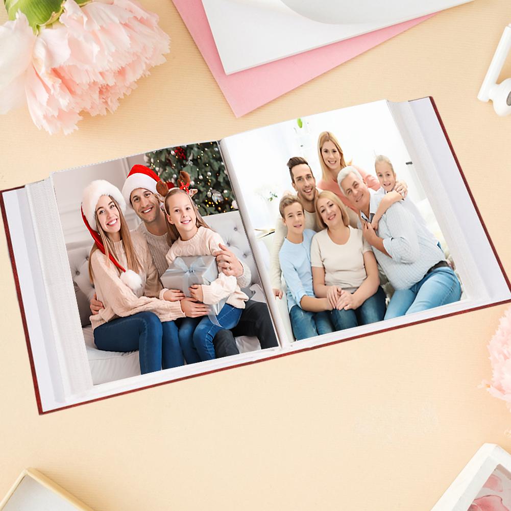 Family 6 Inch 100 Photos 10x15 Cm Image Art Photo Albums Interstitial Retro Classic Photo Colle W4J8