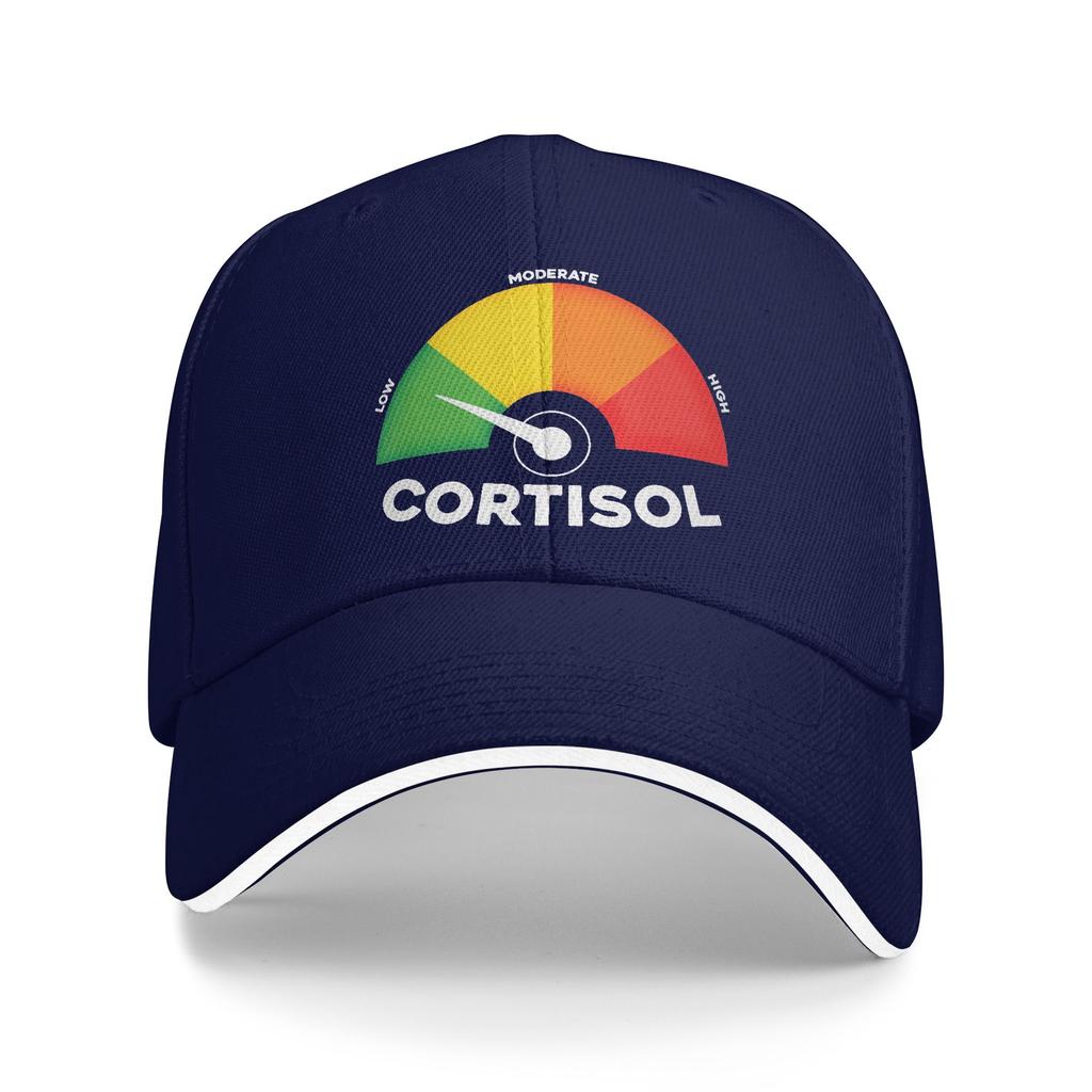 Low Cortisol Levels Casual Baseball Cap Tennis Skate Trucker Hat Summer Sun Visor Unisex Adult y2k Cool Baseball Caps