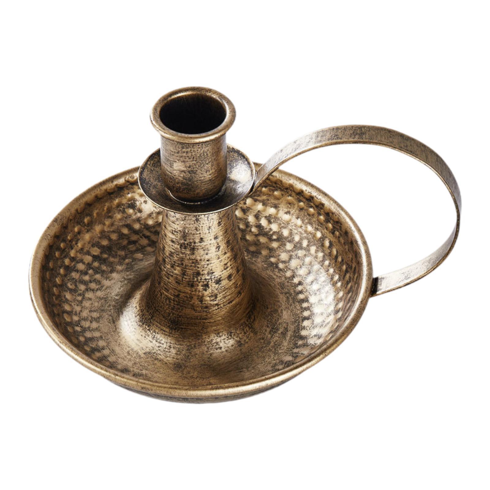 

Candlestick Holder Table Candlelight Stand European Design Candle Stand Home Decor for Holiday бронзовый