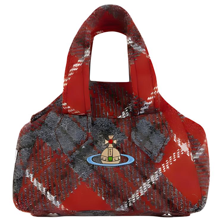 

Vivienne Westwood Yasmine Saturn Logo Button Closure Wool Mini Handbag Women handbags Red 8050889987703 Basic Set (Bag+Dust Bag)