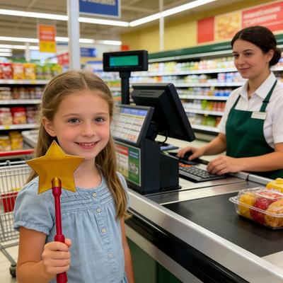 3D Tištěná hůlka Tap to Pay Zábavná hvězda Kouzelná hůlka Držák na bezkontaktní platební kartu Hůlka na platby Tap-to-Pay Kreditní kartou