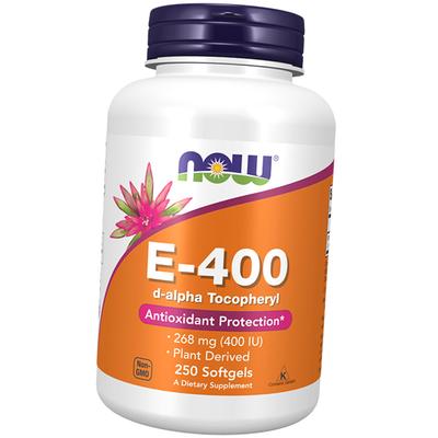 Vitamina E Naturale, Vitamina E-400, 250 softgels (36128025)