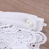 Women Cotton Irregular pattern Fake Collar Detachable Solid Color Shirt Hollow out False Collar Blouse Top Women Clothes Decor