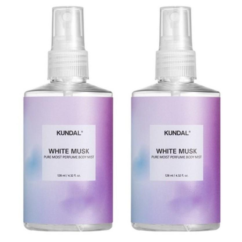 

KUNDAL Pure Body Mist 2-piece Set Baby Powder 128 мл, корейська косметика з гарним ароматом White Musk 2ea