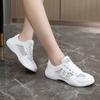Hy116 New Mesh Shoes Women's Breathable  Summer Hollow Mesh Surface Increased Trendy Casual Shoes Breathable Sneaker