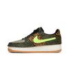 Nike Air Force 1 / 1 'Animal Print' (Unisex) Medium Olive / Rattan / Black / Volt Skate Shoes DM5329 200