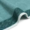 Iori Imabari Towel Bath Towel rim Organic Cotton Sauna Bath Quick Drying (Rim) (Green)