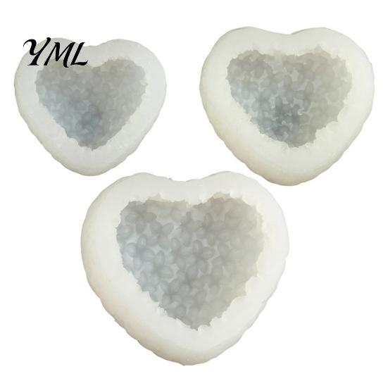 Heat Resistant Silicone Molds Heart Flower Mold, 3D Mousse Cake Candle Soap Easy Clean Bakeware Set Making, Fondant Resin Epoxy Craft Tool for