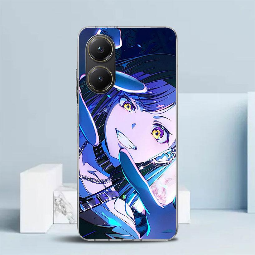 Oshi No Ko Soft Cover for Xiaomi Poco F7 Ultra X7 X6 X5 Pro M7 Phone Case Redmi 15 15C 13 13C 12 12C 10 10C Print Shell Poco X7