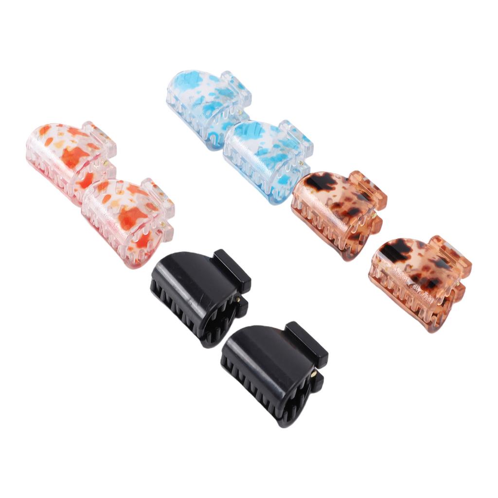 4pcs Magnetic Clip Bow Shaped Secure Hold Comfortable No Slip Double Magnetic Clip for Hair
