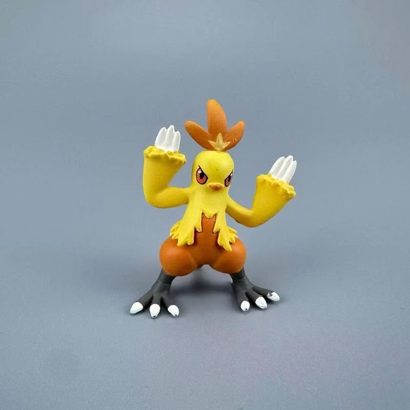 Anime PokMon Figure Blaziken Evolutionary Group Action Figures Pvc Collection Model Toys For Children Gifts 2-8cm