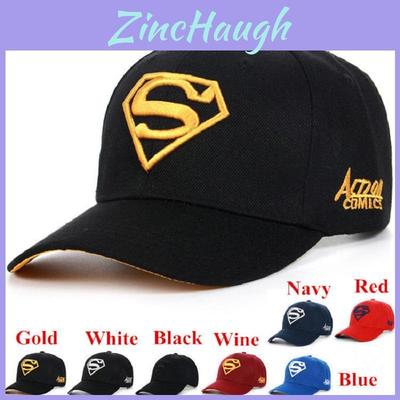 Luxurious Super Hero Cap Superman Snapback Embroidery Hat Unisex Steampunk Design