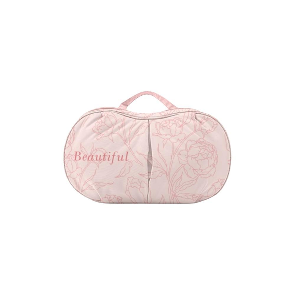 Handheld Underwear Storage Bag Folding Large Capacity Bra Storage Bag with Zipper Breathable Underwear Packing Cube