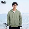 Baleno Men's S&K Series Hooded Knit Casual Jacket