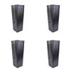 10Pcs Reusable Strong Flexibility Bottom Hollow Plant Grow Bag Indoor Outdoor Gardening Flower Planting Pot Yard Supply