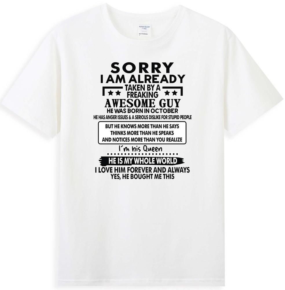 Scusa, sono già presa da un ragazzo incredibilmente fantastico Regalo per Marito Maglietta Unisex