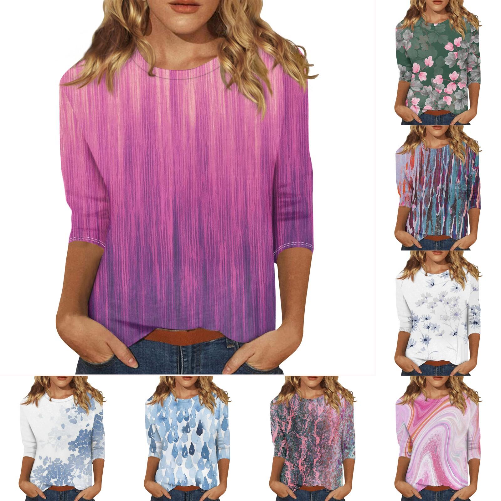 

Женский модный повседневный пуловер с рукавами 3/4 и воротником-стойкой