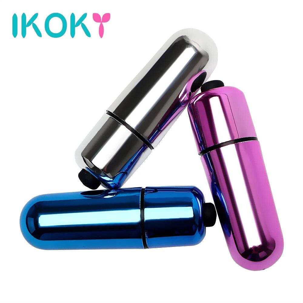 IKOKY Массажер для точки G, продукт для взрослых, секс-игрушки для женщин, женский кульминационный мини-сильный вибратор, вибрирующее яйцо, стимулятор клитора