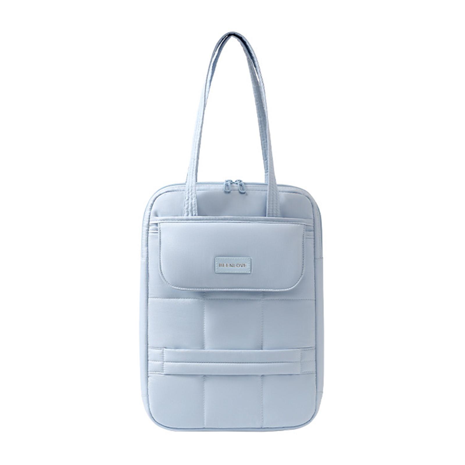 

15 Inch Laptop Sleeve with Shoulder Strap Large Capacity Shockproof Oxford Fabric for Tablet Accessories