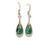 Simple Water Drop Shaped Ear Buckle Atmospheric Diamond Fringed Earrings Retro Style Earrings Earrings