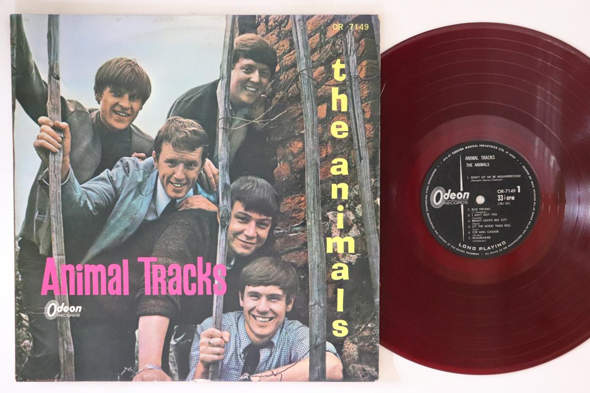 

LP Record ANIMALS - Animal Tracks OR7149 ODEON 1965 Japan Rock Used