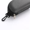 EVA Hard Shell Zipper Eyeglasses Case Protective Storage Box with Carabiner Clip for Sunglasses and Reading Glasses