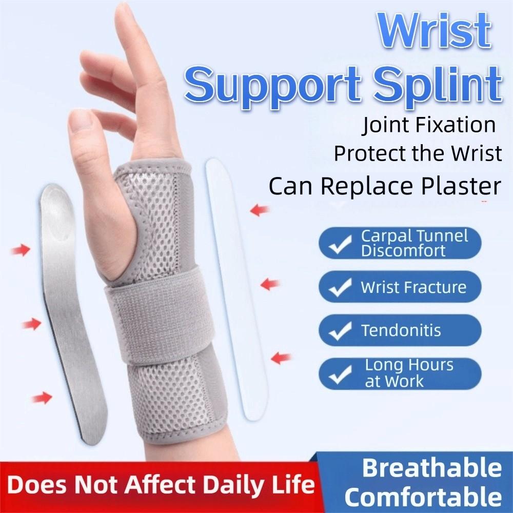 Breathable Wrist Support Splint Adjustable Wrap Hand Wrist Guard Wristband Wrist Stabilizer  Men
