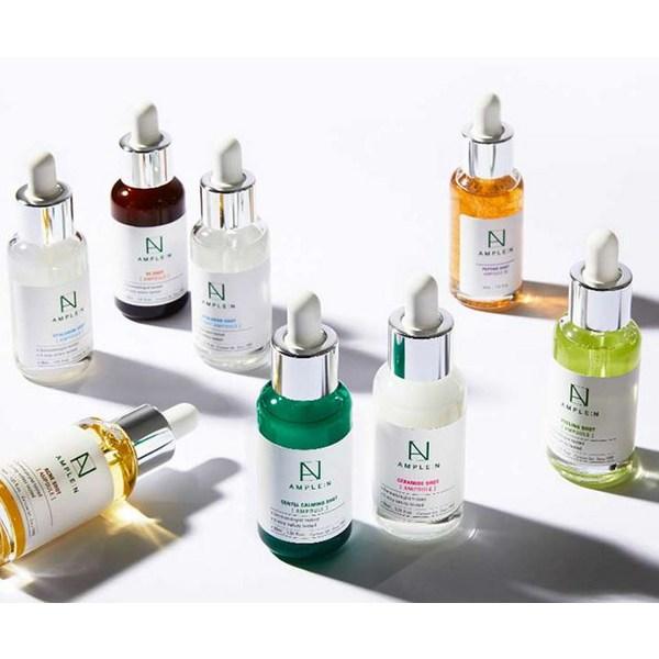 Koreana Ampoule N Peptide Shot Ampoule Large Capacity 100ml X 2 + Hyaluron Shot Light Gel Cream, 1 Set