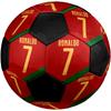 Cristiano Ronaldo Size5 Soccer Ball, Colorful, Suitable for All Ages, Machine-stitched, PVC Material, Competition Grade,durable and High Bounce