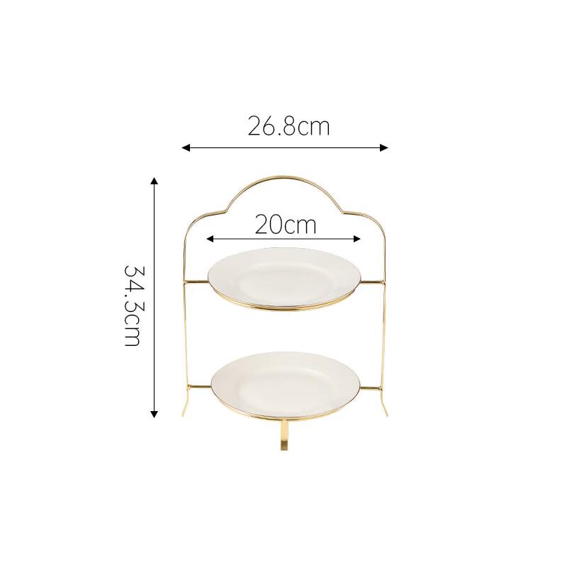 Nordic Multi-tier Ceramic Dessert & Snack Display Stand