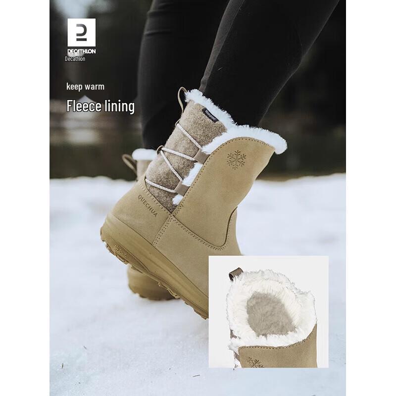 Stivali Invernali Caldi da Neve Donna Decathlon