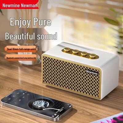 Newmine BT521 Portable Bluetooth Speaker CN Plug (adapter Included)