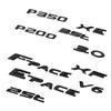 For Jaguar Car stickers F-PACE E-PACE F-TYPE XJL V8 6 5.0 3.0 25t 30t 20t AWD XEL XFL P200 250 300 350 refit Displacement WordSS9